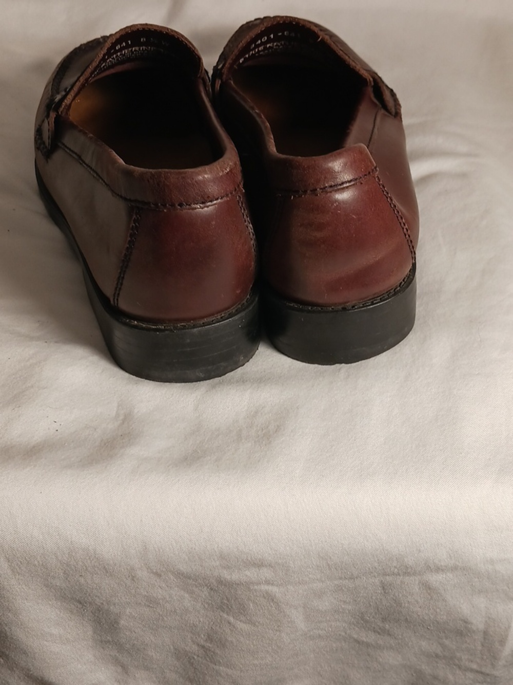 Bass Weejuns Women's Katherine ll Brown Leather Penny Loafers - Picture 3 of 9